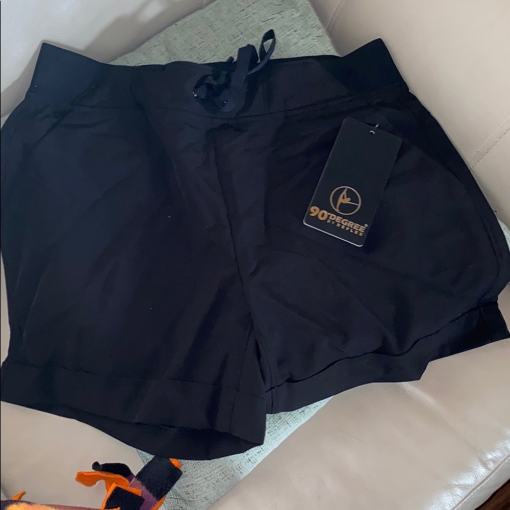 90 degree by reflex black shorts